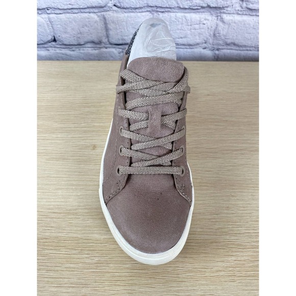 Naturalizer Gray Leather Python Snakeskin Shoes Sneakers size 7 NWT - Picture 6 of 12